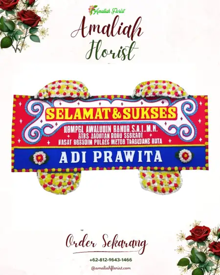 Papan Bunga Ucapan Selamat Sidomojo