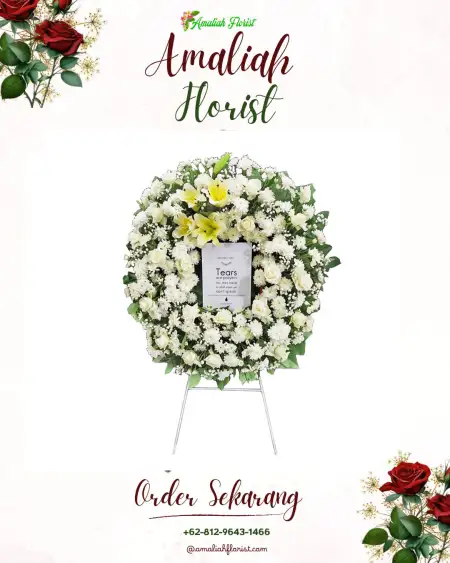 Krans Bunga Duka Sidomojo
